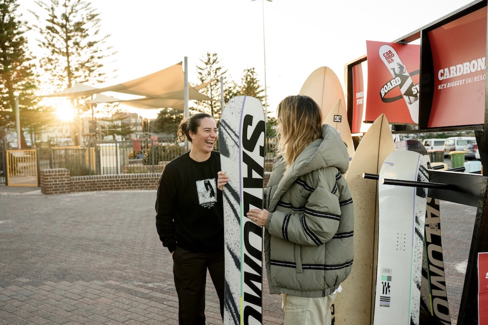 Cardrona drops in on Bondi Beach as RealNZ launches first campaign with Thinkerbell